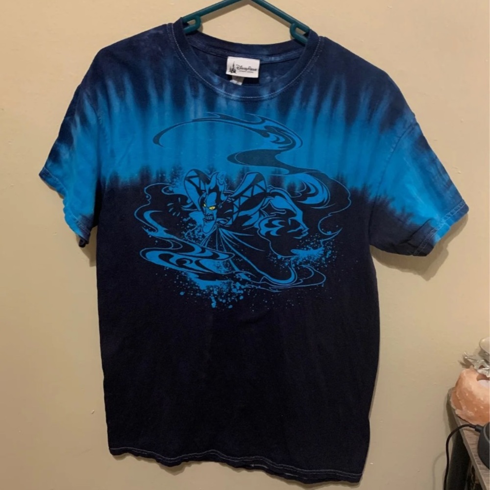 Vintage Disney Villains Hercules Hades Park Promo Tie Dye Tee Shirt